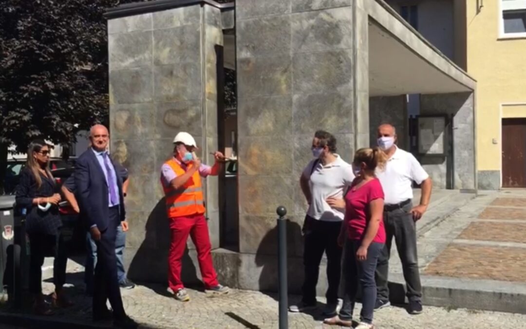 Luino, provocazioni elettorali: “Giù il muro di Voldomino”